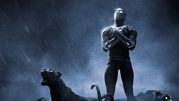 Black Panther Rise Up, black-panther, superheroes, artwork, artstation HD wallpaper