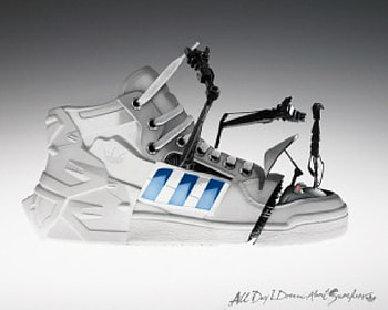 Shoe robot..., abstract, automatic, shoe, robo, nature, destroyed HD wallpaper