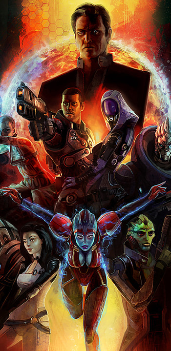 Mass Effect 2 , Samsung galaxy note, S9 S8 S8 HD phone wallpaper