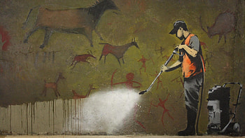 .wiki--Banksy-Art-Bakcground-PIC-WPC0010104 HD wallpaper