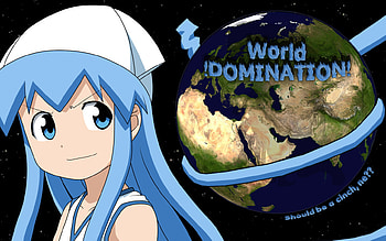 Shinryaku! Ika Musume, squid girl, shinryaku, anime, ika musume HD wallpaper