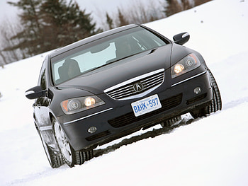 Auto, Trees, Acura, Snow, Cars, Front View, Style, Akura, Rl HD wallpaper