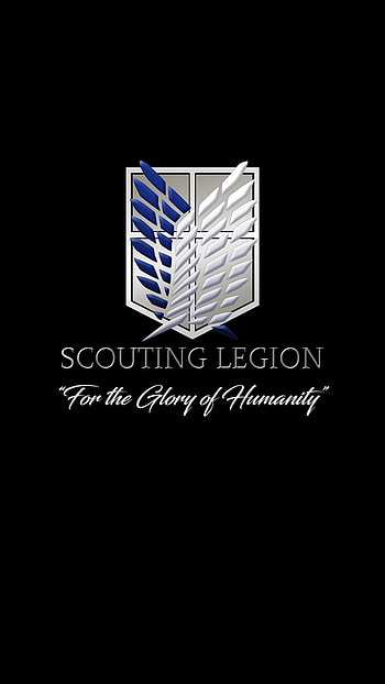 Scouting Legion Logo, Scouting Legion, Anime, Attack on Titan HD phone wallpaper