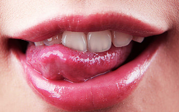 The taste, teeth, abstract, graphy, lips, taste, mouth HD wallpaper