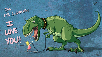 Cute Dinosaur Backgrounds HD wallpaper