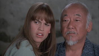 Hilary Swank, Cobra Kai series, Returning actress, Exciting news HD wallpaper