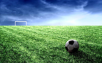 Soccer poster background, Clip art library, Creative soccer artwork, Sports visual HD wallpaper