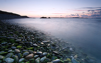 Rocky beach, Landscapes HD wallpaper