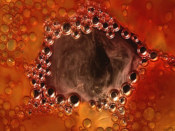 Honey Bubbles, bubbles, honey coloured HD wallpaper