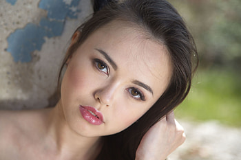 Spoonful Of Sugar, cute, Li Moon, model, brunette HD wallpaper