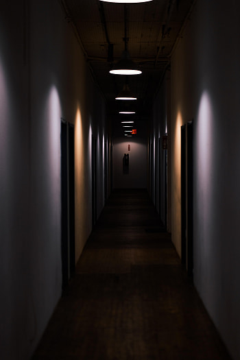 Dark, Glow, Room, Doors, Door HD phone wallpaper