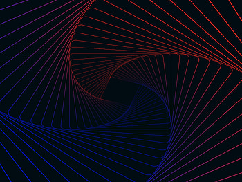 3D, Lines, Stripes, Streaks, Spiral HD wallpaper