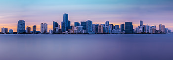 Miami, Cities, Usa, Skyscrapers, United States, Panorama HD wallpaper