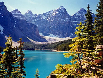 Maroon Lake, Colorado, maroon, shadow, trees, sky, colorado, lake, mountain HD wallpaper