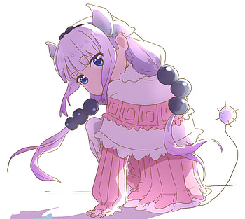 Anime, Miss Kobayashi's Dragon Maid, Kanna Kamui HD wallpaper