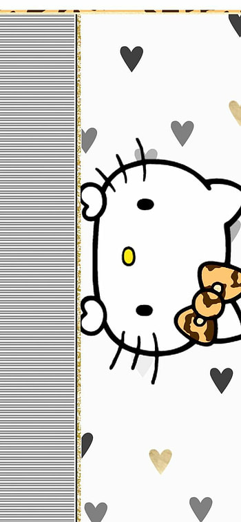 Hello kitty, art, cartoon HD phone wallpaper