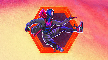 Miles Morales In Spiderman Across The Spider Verse , spider-man-across-the-spider-verse, spiderman, superheroes, movies, artist, artwork, digital-art, behance HD wallpaper