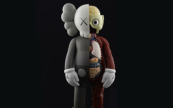 KAWS , Unique designs, Artistic visuals, Creative expression HD wallpaper
