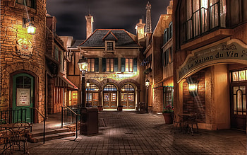 Building, France HD wallpaper