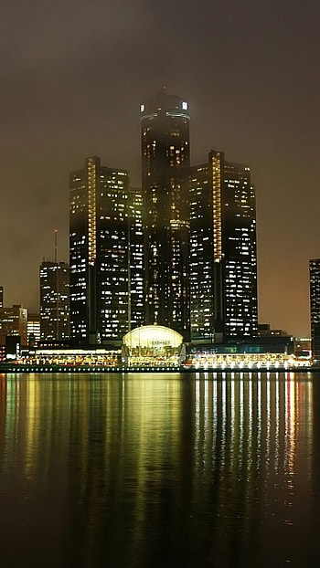 Detroit skyline, Beautiful ideas, Annie Leibovitz graphy, Charming views HD phone wallpaper