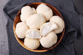 Lion's mane mushroom, Healthy cooking, Nutritious delight, Culinary adventure HD wallpaper