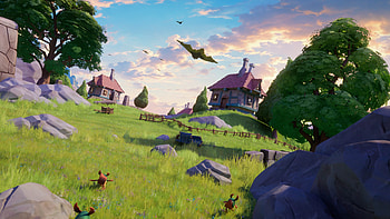 Spyro: A Realm Beyond — Sunlit Meadow, Video Game HD wallpaper