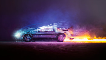 DeLorean, movie, Back To The Future HD wallpaper