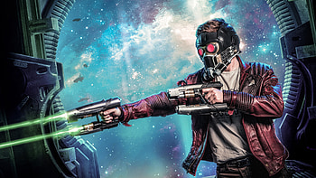 Star-Lord , Guardians of the Galaxy cosplay, Epic CGI, Sci-fi superhero HD wallpaper