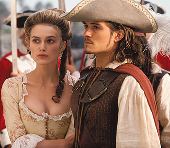 Keira Knightley, Pirates of the Caribbean HD wallpaper
