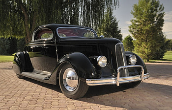 1936 Ford Coupe, ford, 1936, street rod, coupe HD wallpaper