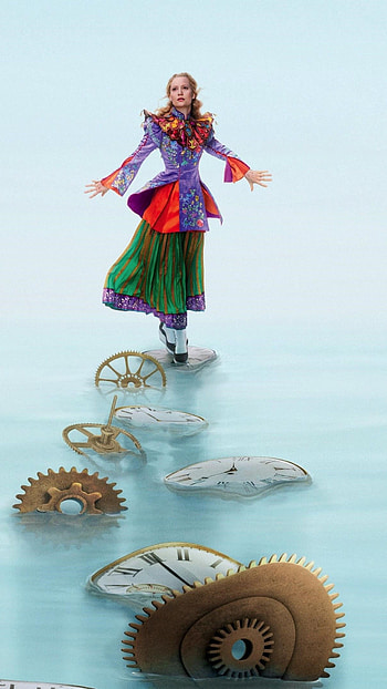 Alice Through the Looking Glass, Wonderland Drawings, Wonderland Quotes HD phone wallpaper