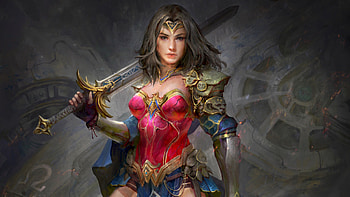 Wonder Woman 1984 Movie Artwork, wonder-woman-1984, wonder-woman-2, wonder-woman, movies, 2019-movies, artwork, artist, superheroes, digital-art HD wallpaper