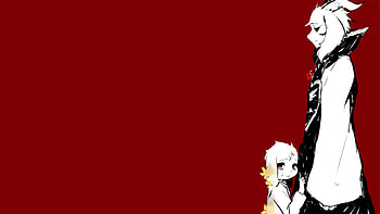 Anime Undertale Asriel Dreemurr simple background HD wallpaper