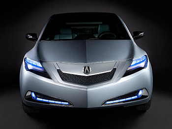 Auto, Acura, Cars, Front View, Style, Akura, Zdx, 2009, Metallic Gray, Grey Metallic, Concept Car HD wallpaper