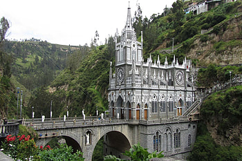 Las Lajas Sanctuary HD wallpaper