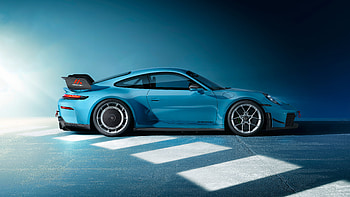 2026 Porsche 911 GT3 with Manthey Kit, Coupe, Flat 6, car HD wallpaper