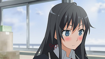 Yahari Ore No Seishun Love Comedy Wa Machigatteiru, Anime, My Teen Romantic Comedy Snafu, Black Hair, Blue Eyes, Long Hair, Yukino Yukinoshita HD wallpaper