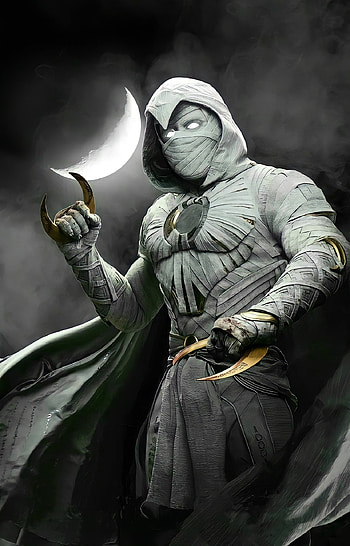 Moon knight, art, movie HD phone wallpaper