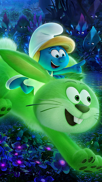 Smurfs: The Lost Village (2022) movie HD phone wallpaper