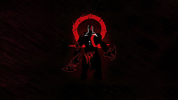 Kratos God Of War Spartan Vengeance, kratos, god-of-war, games, ps-games, minimalism, artwork, dark, video-games HD wallpaper