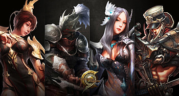 Continent of the Ninth Seal, c9 continent of the ninth seal, games, armour, characters, c9, armor, male, warriors, female HD wallpaper
