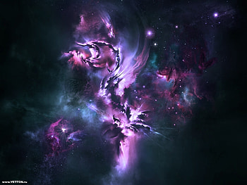 Landscape, Sky, Universe, Stars HD wallpaper
