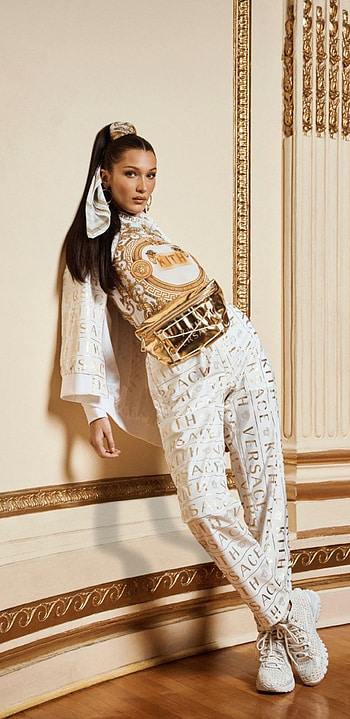 Bella Hadid, Versace 2019, Galaxy Note 9, Q HD phone wallpaper