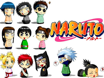 Naruto chibi minature form, naruto, chibi, minature, fun HD wallpaper