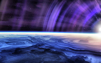 crystalclear enigma, blue, purple, colorful, abstract, cg, 3d HD wallpaper