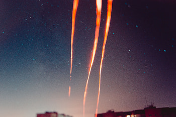 Glare, Shine, Light, Miscellanea, Miscellaneous, Lines, Starry Sky HD wallpaper