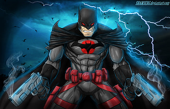 Knight Of Vengence, batman, artwork, digital-art, deviantart, superheroes HD wallpaper