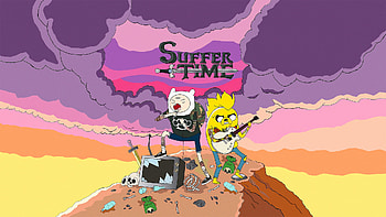Finn and Jake, Punk rock Jake, Adventure time Finn, Pop punk HD wallpaper