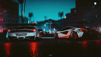 McLaren 570S X Ferrari 458 Need For Speed , need-for-speed, ferrari-458, mclaren, games, artstation HD wallpaper