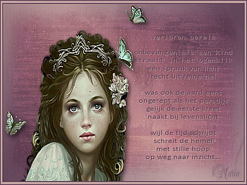 Lost Pearls, butterflies, poem, child HD wallpaper